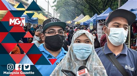 MGNews SOP Bazar Ramadan Stadium Shah Alam Terkawal Walaupun Perlu