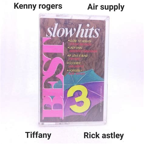 Jual Kaset Pita Slow Hits Best Kompilasi Lagu Barat Mixtapes Di