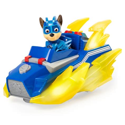 Paw Patrol Mighty Pups Charged Up Chase Deluxe Fahrzeug Mit Lichtern Und Geräuschen Smyths