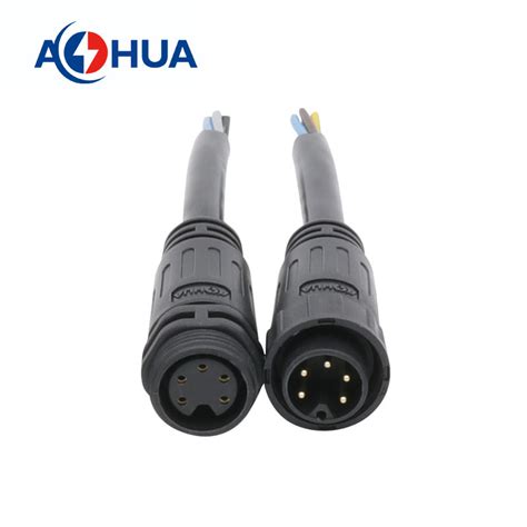 Ip M Waterproof Pin Male Female Sensor Connection Extension Cable