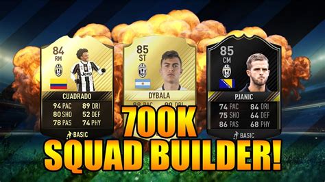 FIFA 17 INSANE 700K SWEATY OVERPOWERED FUT CHAMPIONS SQUAD BUILDER FT