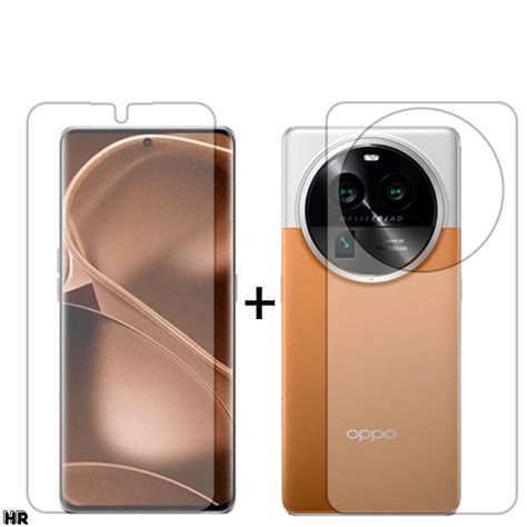 Película Gel Hydrogel HD Frente E Verso Anti Impacto Oppo Find X6 Pro