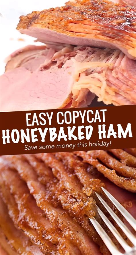 Copycat Honeybaked Ham Recipe Video Honey Baked Ham Honey Baked Ham Recipe Baking With Honey