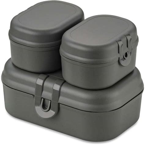 Koziol Bio Circulair Pascal Mini Lunchbox Set Van Stuks