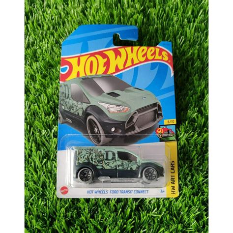 Jual Hot Wheels Ford Transit Connect Hijau Green Shopee Indonesia