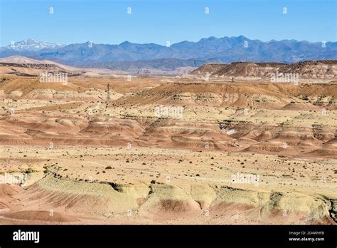 view of atlas moroccan mountains in morocco Africa Stock Photo - Alamy