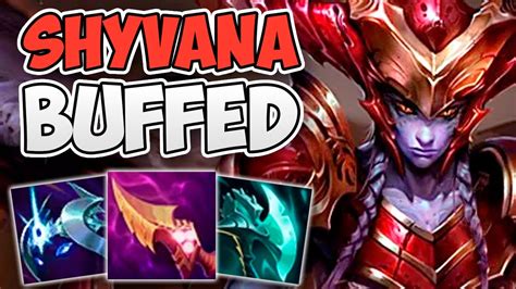 Challenger Jungler Destroying With Buffed Shyvana Challenger Shyvana