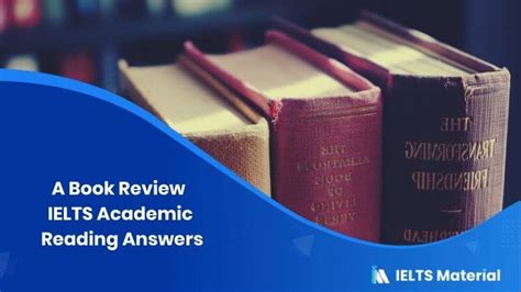 Book Review Ielts Reading Answers