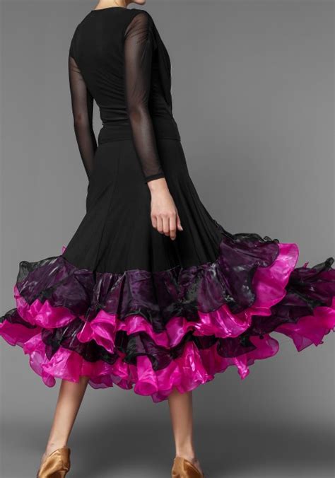 Ballroom Dance Skirt And Long Skirt Ballroom Practice Skirt