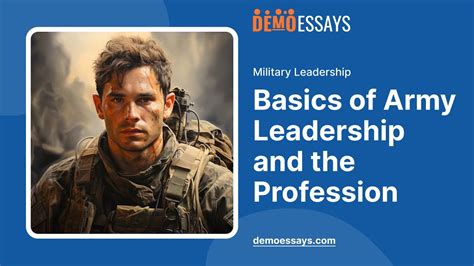 Basics Of Army Leadership And The Profession Essay Example YouTube