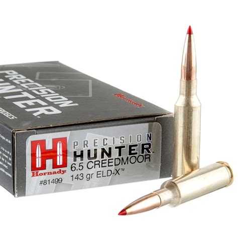 65 Creedmoor Hornady Eld X Precision Hunter 143gr