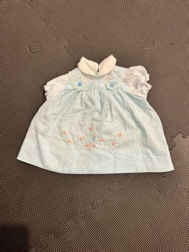 1980s Vintage Baby Dress Gem