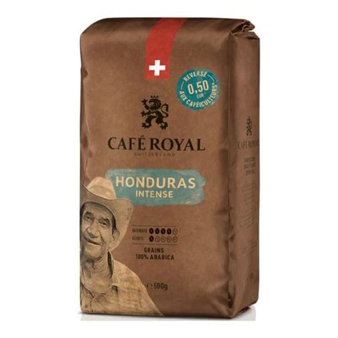 Lot De Cafe Royal Honduras Intense Caf En Grain G Cdiscount