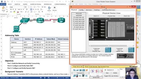 11 2 2 6 Lab Configuring Dynamic And Static NAT YouTube