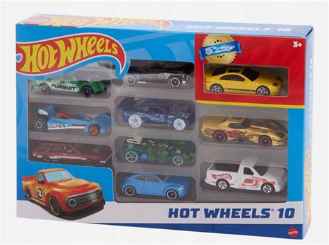 Resoraki Hot Wheels Pak Zestaw Autka Mattel