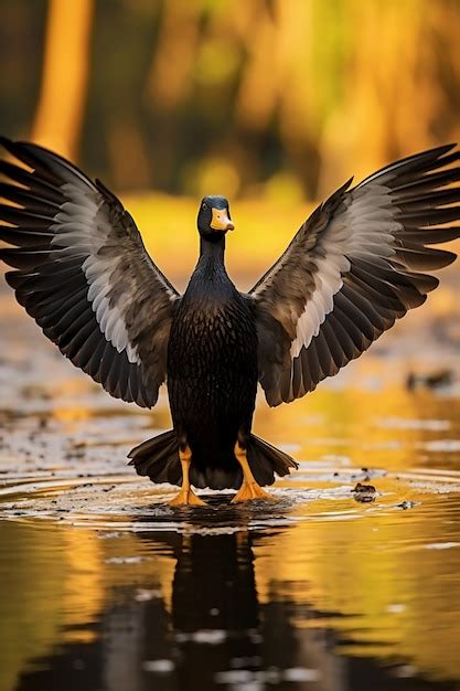 Canard Vivant Dans La Nature Photo Gratuite