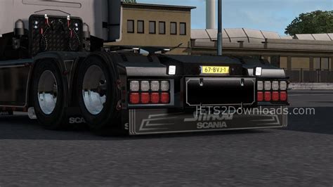 Backbumper Custom V3 For Rjl Scania R And T And Both 4 Series ~ Euro