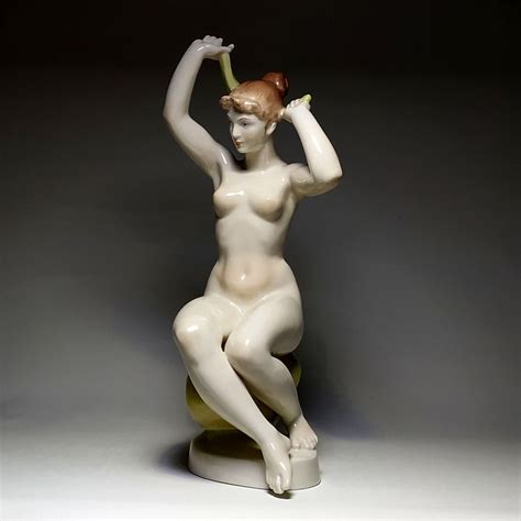 Drasche Art Deco Nude Lady 33cm Porcelain Catawiki