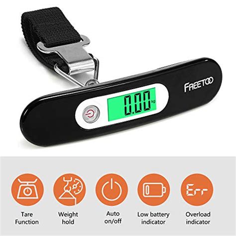 Freetoo Luggage Scale For Suitcase Weighing Portable Digital Weight