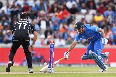 Ms Dhonis Final Odi An Imperfect Finish For The Perfect Finisher Mint