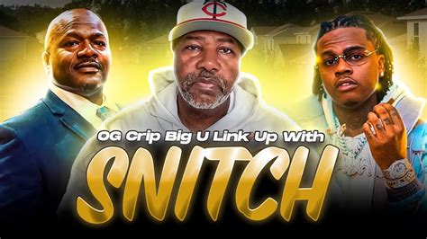 Rolling 60s Crip Og Big U Link Up With Snitch Gunna Youtube