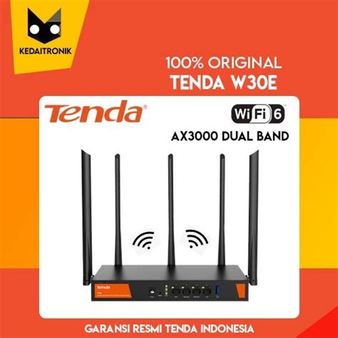 Jual New Tenda W E Ax Dual Band Wifi Wireless Hotspot Router