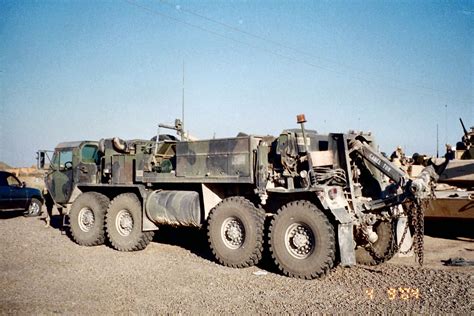 Wrecker Army Vehicle