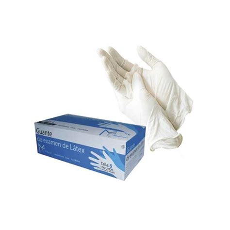 Guantes De Examen Látex Talla S X 100 Unidades MC Medical Farmadon