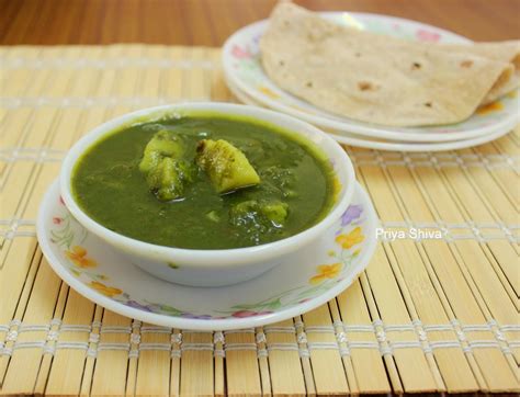 Aloo Palak Curry Priya Kitchenette