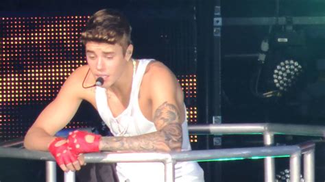 Be Alright Justin Bieber Believe Tour 8313 Youtube