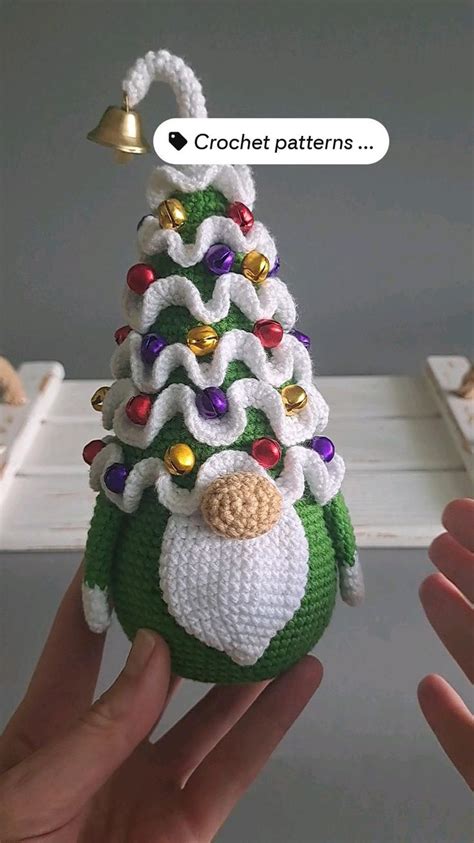 Christmas Tree Gnome Crochet Pattern Haken Kerst Breien En Haken Haakpatroon