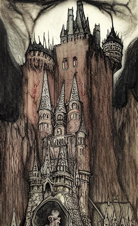 Vampiric Castle by Serendigity-Art on DeviantArt