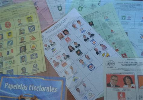 Tse Analiza Tamaño De Papeletas Electorales Que Se Utilizarán El