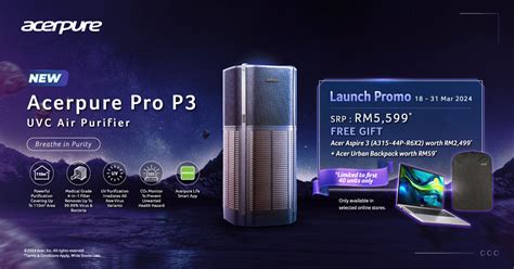 Breathe Easy With The New Acer Acerpure Pro P3 Air Purifier