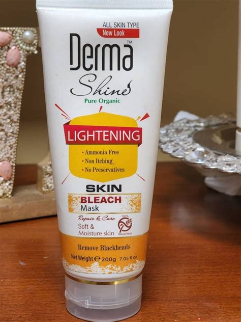 Dermashine Skin Lightening Bleach Mask Etsy