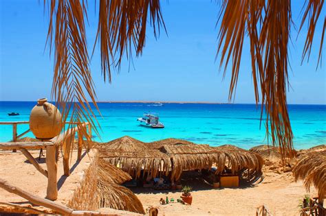 Wyspa Orange Bay Hurghada Dzień Dobry Egipt