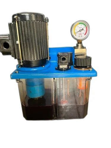 Mild Steel Motorized Lubrication System Cnc Lubraction Pump