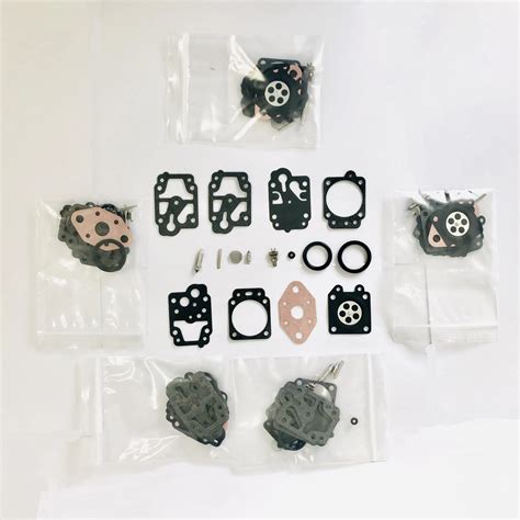 5 Sets Walbro K20 Wyl Carburetor Gasket Diaphragm Repair Rebuid Kit Fit Honda Gx22 Gx31 Maruyama