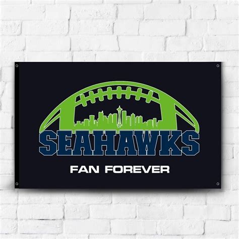 Seattle Seahawks Fans 3x5 Ft Flag Nfl Football Champions Banner T