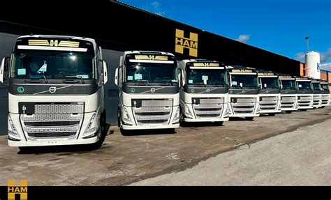 Transportes HAM Adquiere 50 Nuevas Tractoras GNL Volvo