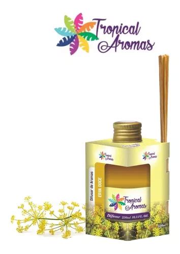 Difusor De Ambientes Tropical Aromas 250ml Erva Doce MercadoLivre