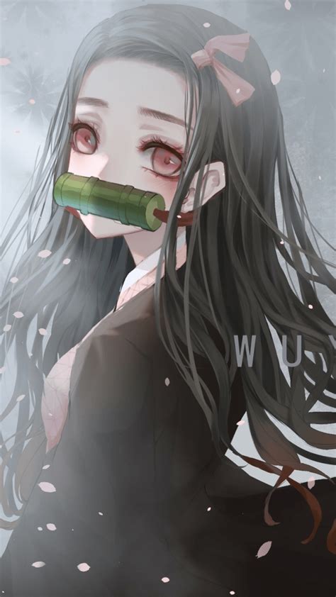 Demon Slayer Nezuko Live Wallpaper - Anime Demon Slayer Kimetsu No Yaiba Nezuko Kamado Hd ...