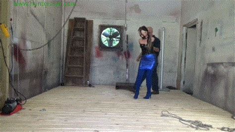 Her Poor Tits Bound Stretch In A Hoisted Chicken Wing Hogtie MP HD Kbps Hunters Lair