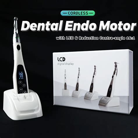 Spta Motor Para Endodoncia Dental Dispositivo Inal Mbrico Led