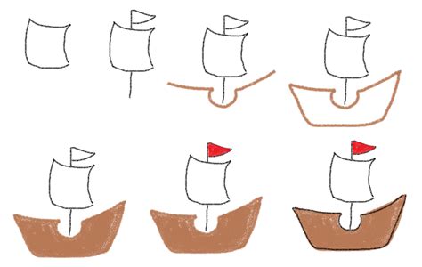 How To Draw A Shipwreck