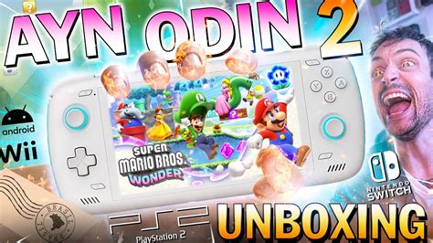 AYN ODIN 2 CHEGOU UNBOXING GAMEPLAY De Switch 3DS E No