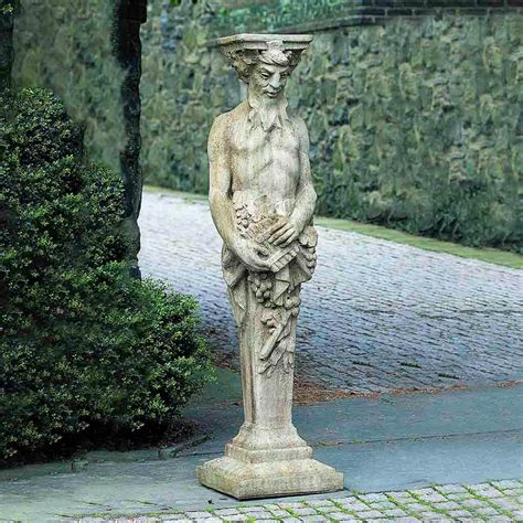 Tall Satyr Garden Statue - Garden Statues and Decor by Garden-Fountains.com