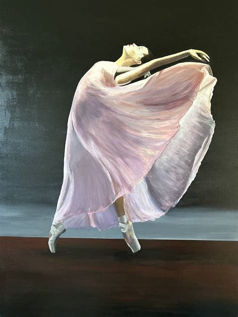 Dancing Ballerina Painting by Cy S | Saatchi Art