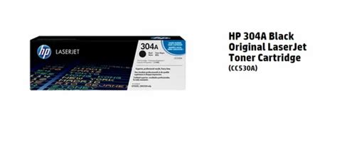 HP 304A Black Original LaserJet Toner Cartridge CC530A At Rs 7587