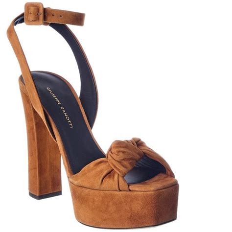 Giuseppe Zanotti Shoes Giuseppe Zanotti Betty Knot Suede Platform